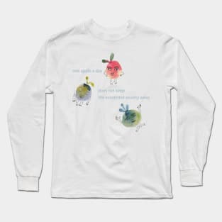 One apple a day Long Sleeve T-Shirt